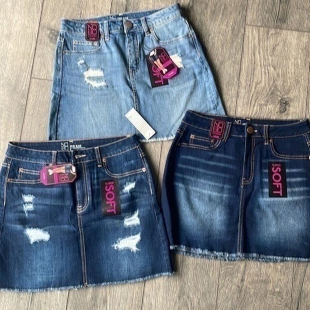 NWT soho jeans skirt jeans three 3 soho size 9 denim jean skirts